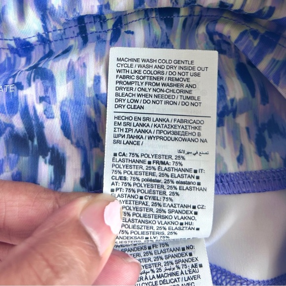 NEW Athleta Ultimate Stash 7” Short Sz M Pocket Drawstring High-Rise Shorts - Picture 11 of 11